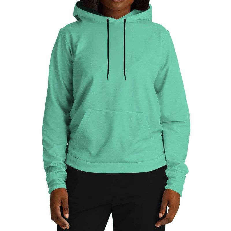 Light Clear Blue-Green Hoodie (BGG1-CL-LI) - Woman Front
