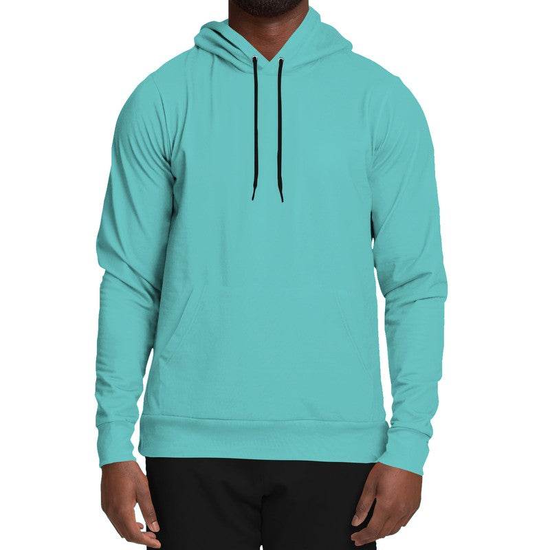Light Clear Blue-Green Hoodie (CBG2-CL-LI) - Man Front
