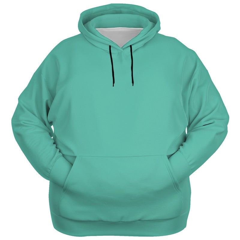 Light Clear Blue-Green Hoodie PLUS (BG-CL-LI) - Ghost Front PLUS