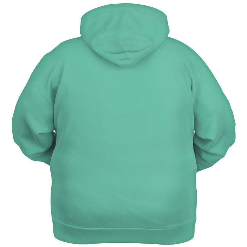 Light Clear Blue-Green Hoodie PLUS (BGG1-CL-LI) - Ghost Back PLUS