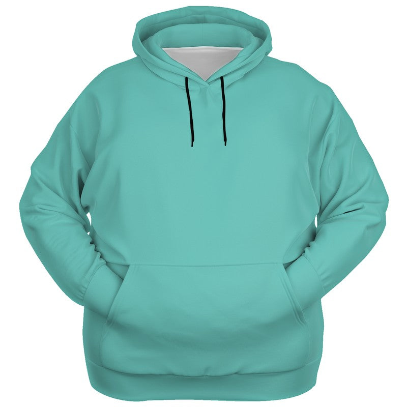 Light Clear Blue-Green Hoodie PLUS (CBG3-CL-LI) - Ghost Front PLUS