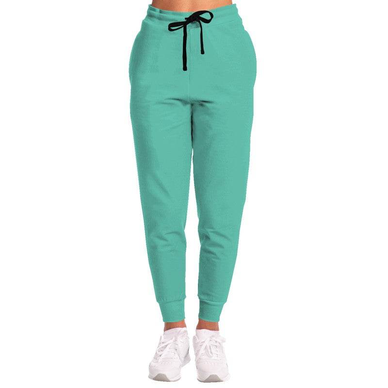 Light Clear Blue-Green Joggers (BG-CL-LI) - Woman Front