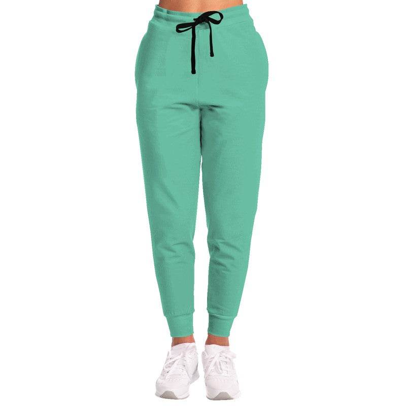 Light Clear Blue-Green Joggers (BGG1-CL-LI) - Woman Front