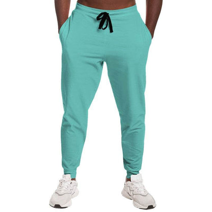 Light Clear Blue-Green Joggers (CBG3-CL-LI) - Man Front