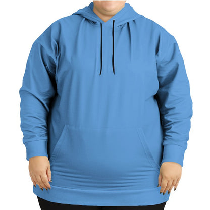 Light Clear Blue Hoodie PLUS (IB3-CL-LI) - Woman Front PLUS