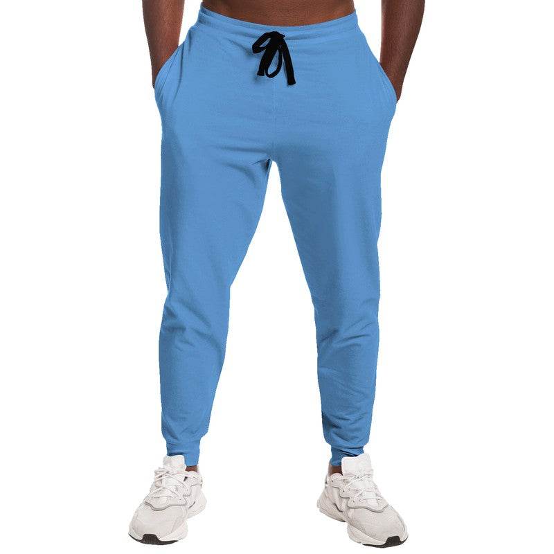 Light Clear Blue Joggers (IB3-CL-LI) - Man Front