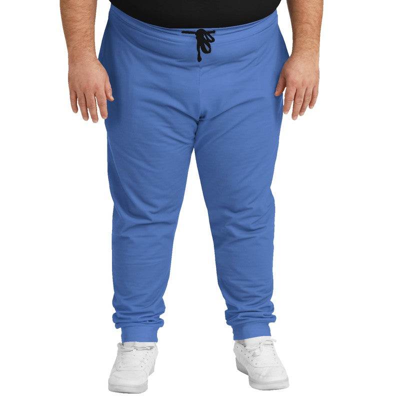 Light Clear Blue Joggers PLUS (IB1-CL-LI) - Man Front PLUS