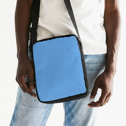 Light Clear Blue Messenger Pouch (IB3-CL-LI) - Man Front CloseUp