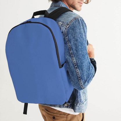 Light Clear Blue Waterproof Backpack (IB1-CL-LI) - Man CloseUp