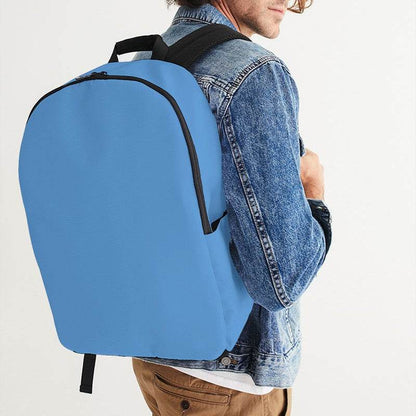 Light Clear Blue Waterproof Backpack (IB3-CL-LI) - Man CloseUp