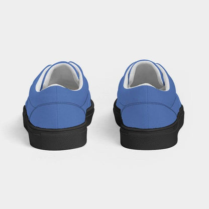 Light Clear Blue Women's Canvas Sneakers (IB1-CL-LI) - Back