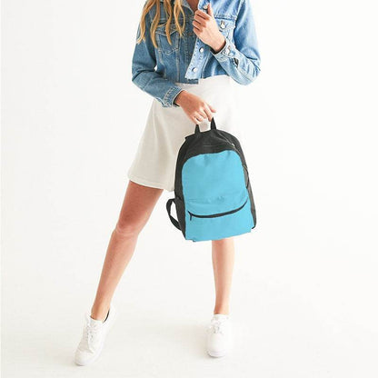 Light Clear Cyan Canvas Backpack (BC3-CL-LI) - Woman