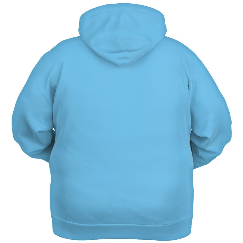 Light Clear Cyan Hoodie PLUS (BC1-CL-LI) - Ghost Back PLUS