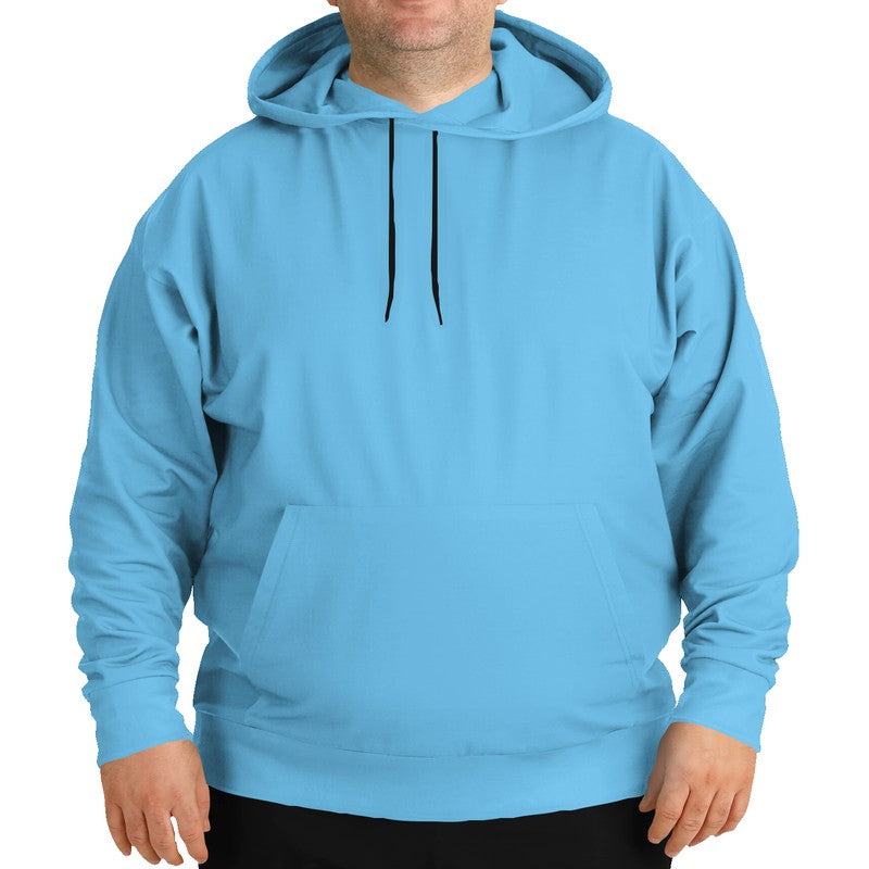 Light Clear Cyan Hoodie PLUS (BC1-CL-LI) - Man Front PLUS