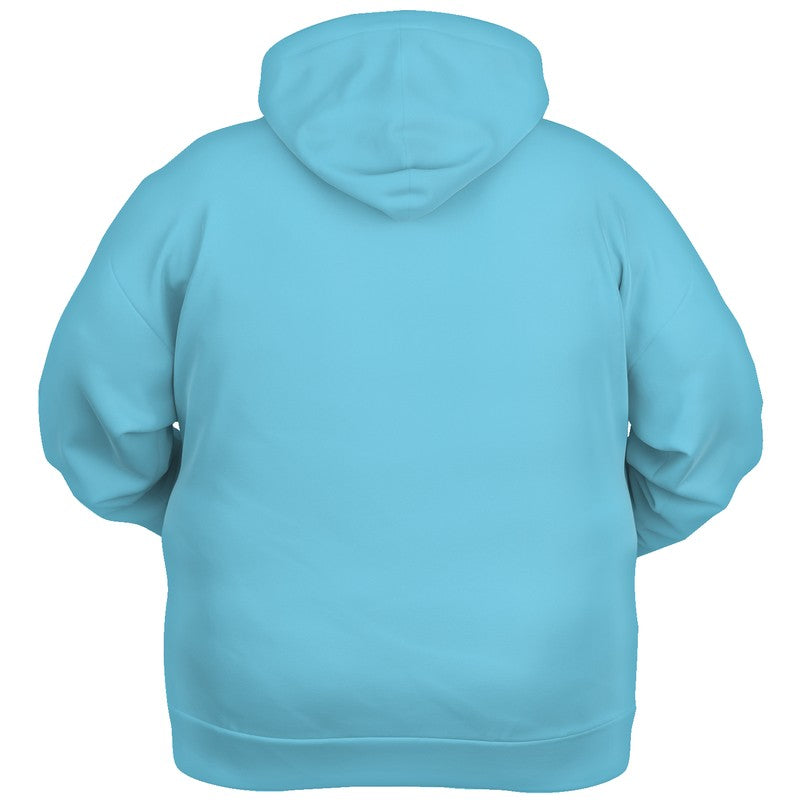 Light Clear Cyan Hoodie PLUS (BC3-CL-LI) - Ghost Back PLUS