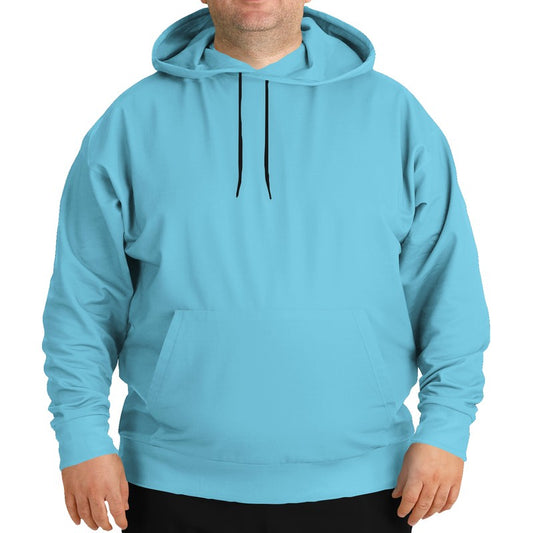 Light Clear Cyan Hoodie PLUS (BC3-CL-LI) - Man Front PLUS