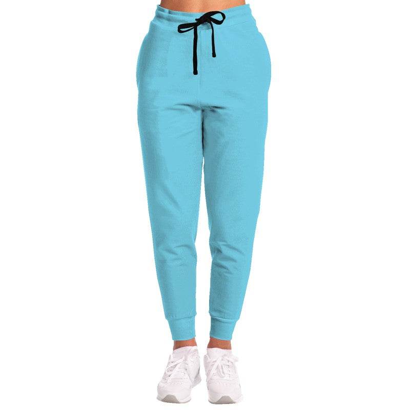 Light Clear Cyan Joggers (BC3-CL-LI) - Woman Front