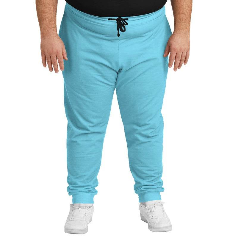 Light Clear Cyan Joggers PLUS (BC3-CL-LI) - Man Front PLUS