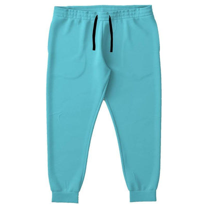 Light Clear Cyan Joggers PLUS (C-CL-LI) - Front PLUS