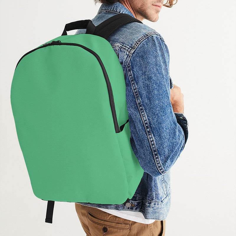 Light Clear Green Waterproof Backpack (BGG3-CL-LI) - Man CloseUp