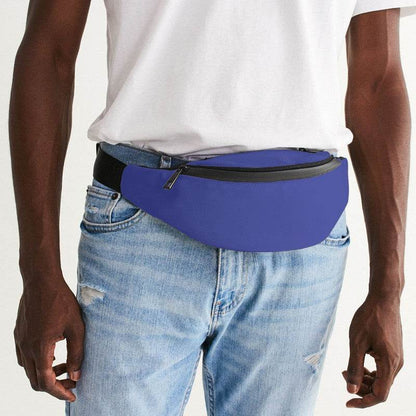 Light Clear Indigo Belt Bag (PUI3-CL-LI) - Man Front CloseUp