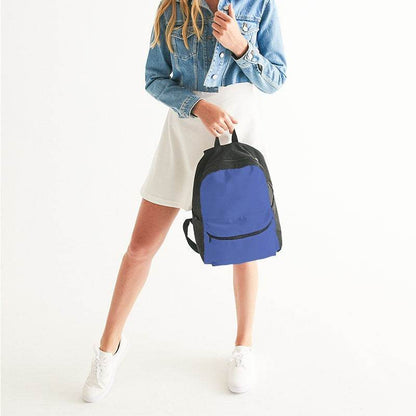 Light Clear Indigo Canvas Backpack (I-CL-LI) - Woman