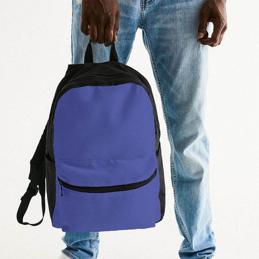 Light Clear Indigo Canvas Backpack (PUI3-CL-LI) - Man Holding