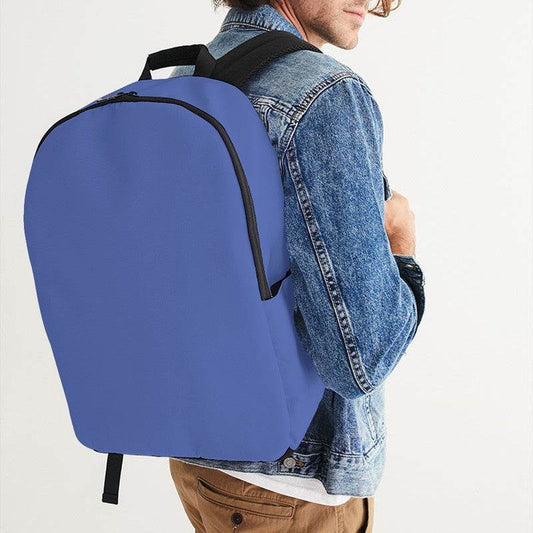 Light Clear Indigo Waterproof Backpack (I-CL-LI) - Man CloseUp