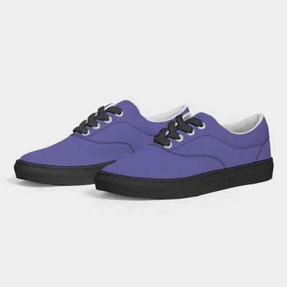 Light Clear Indigo Women's Canvas Sneakers (PUI2-CL-LI) - Side 3