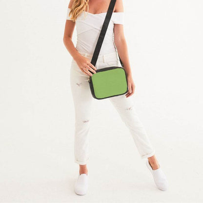 Light Clear Lime Crossbody Bag (GL3-CL-LI) - Woman Front
