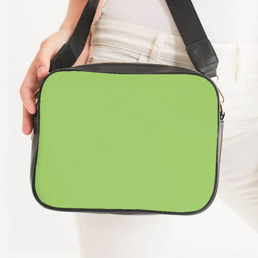 Light Clear Lime Crossbody Bag (GL3-CL-LI) - Woman Front CloseUp