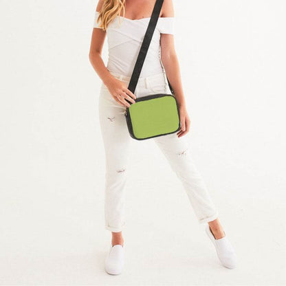 Light Clear Lime Crossbody Bag (L-CL-LI) - Woman Front