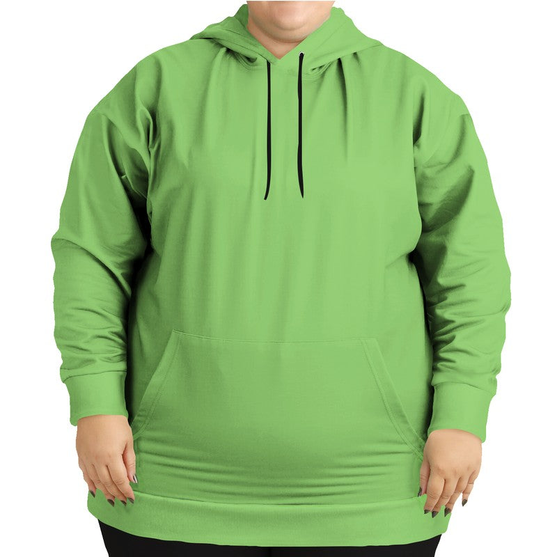 Light Clear Lime Hoodie PLUS (GL2-CL-LI) - Woman Front PLUS