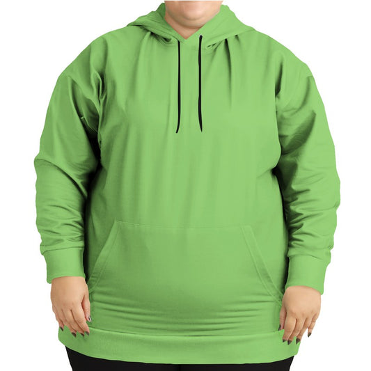 Light Clear Lime Hoodie PLUS (GL2-CL-LI) - Woman Front PLUS