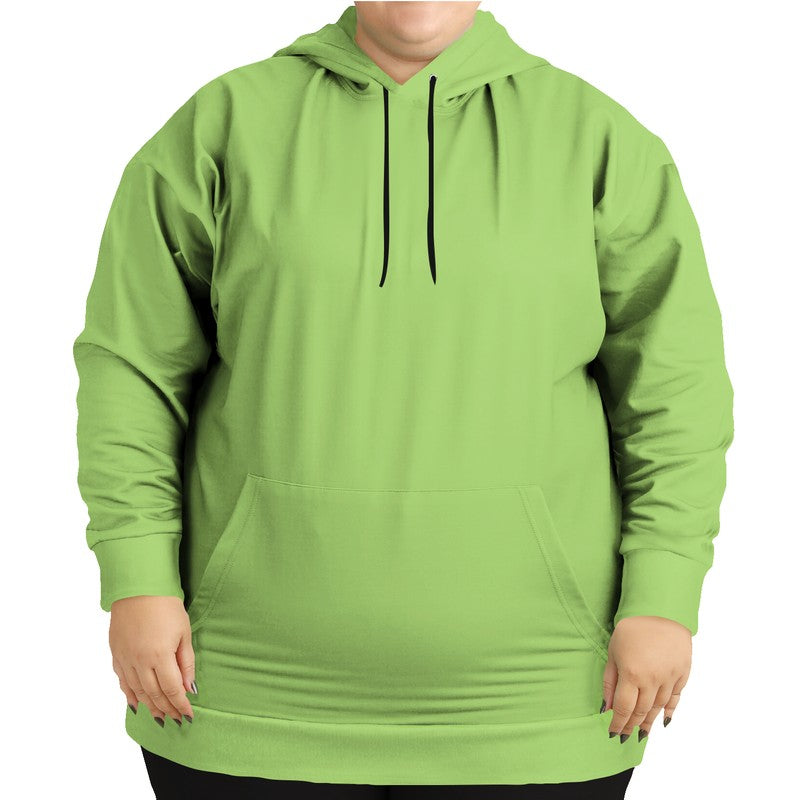 Light Clear Lime Hoodie PLUS (GL3-CL-LI) - Woman Front PLUS