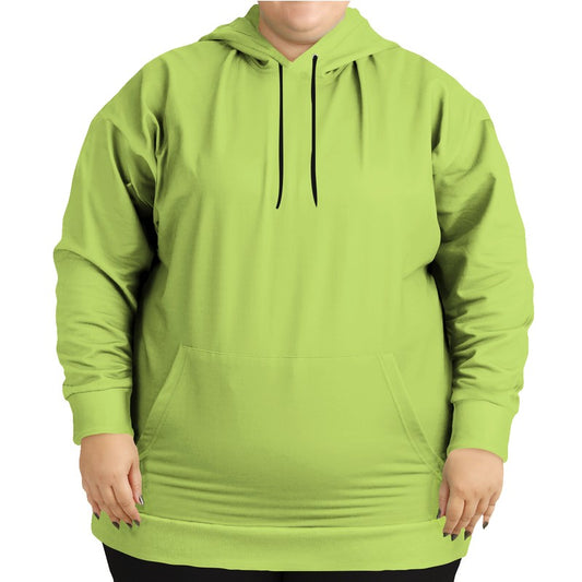 Light Clear Lime Hoodie PLUS (L-CL-LI) - Woman Front PLUS