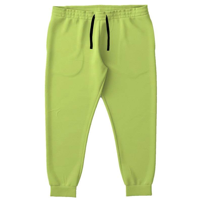 Light Clear Lime Joggers PLUS (L-CL-LI) - Front PLUS