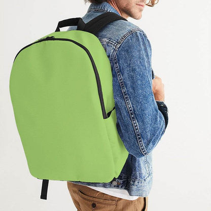Light Clear Lime Waterproof Backpack (GL3-CL-LI) - Man CloseUp