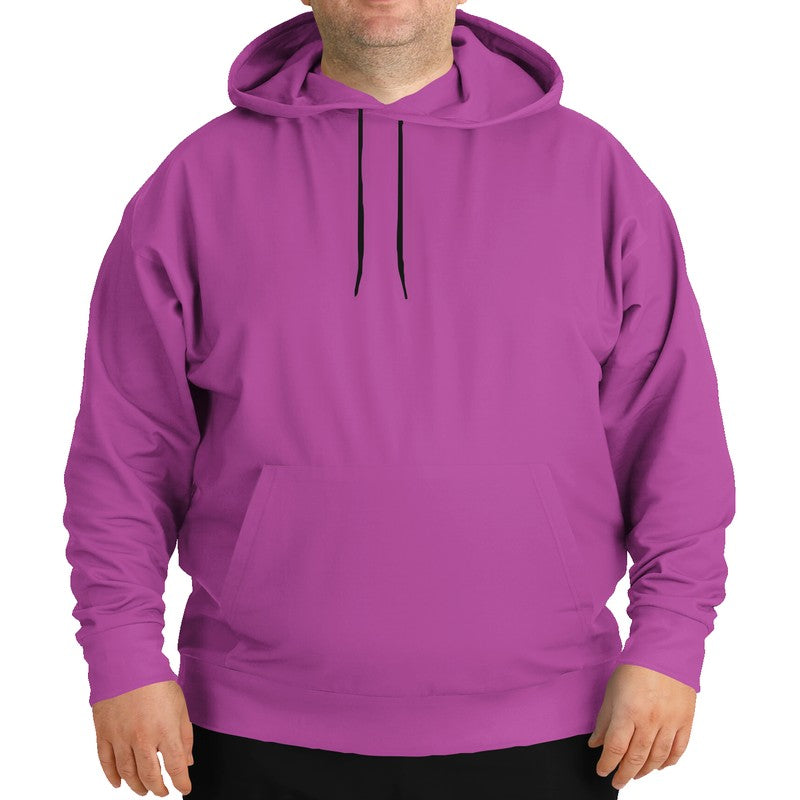 Light Clear Magenta Hoodie PLUS (PIM3-CL-LI) - Man Front PLUS