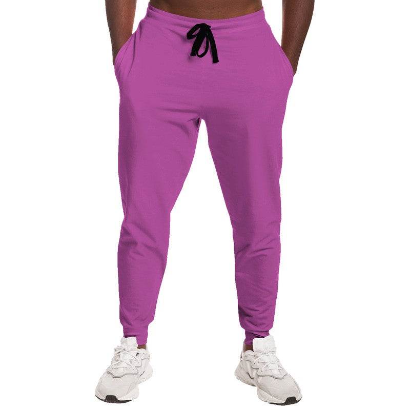 Light Clear Magenta Joggers (PIM3-CL-LI) - Man Front
