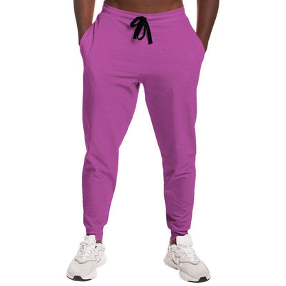 Light Clear Magenta Joggers (PIM3-CL-LI) - Man Front