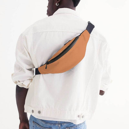 Light Clear Orange Belt Bag (OR1-CL-LI) - Man Back