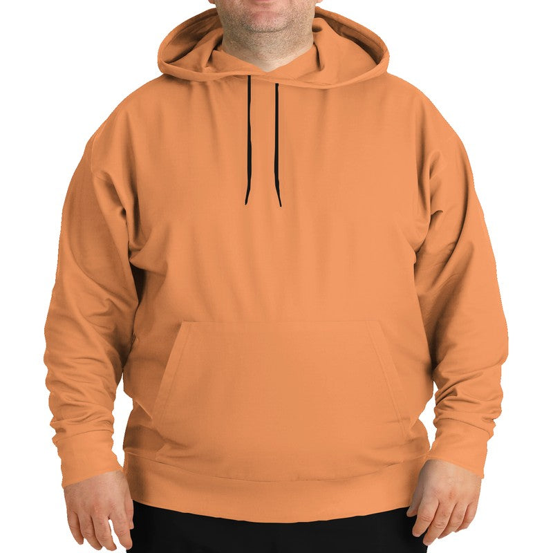 Light Clear Orange Hoodie PLUS (OR1-CL-LI) - Man Front PLUS