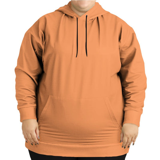 Light Clear Orange Hoodie PLUS (OR1-CL-LI) - Woman Front PLUS