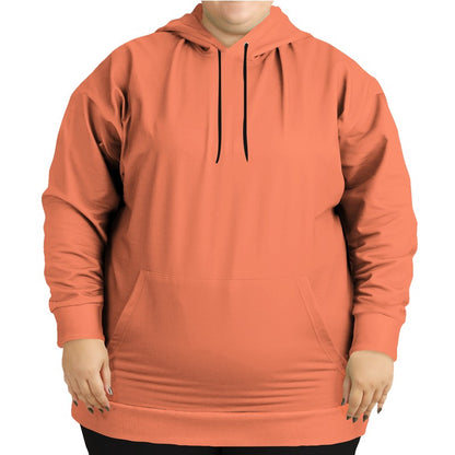 Light Clear Orange Hoodie PLUS (OR3-CL-LI) - Woman Front PLUS