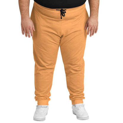 Light Clear Orange Joggers PLUS (O-CL-LI) - Man Front PLUS