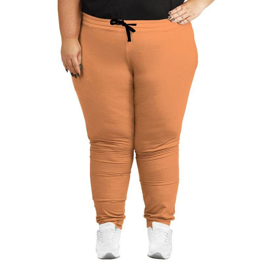 Light Clear Orange Joggers PLUS (OR1-CL-LI) - Woman Front PLUS