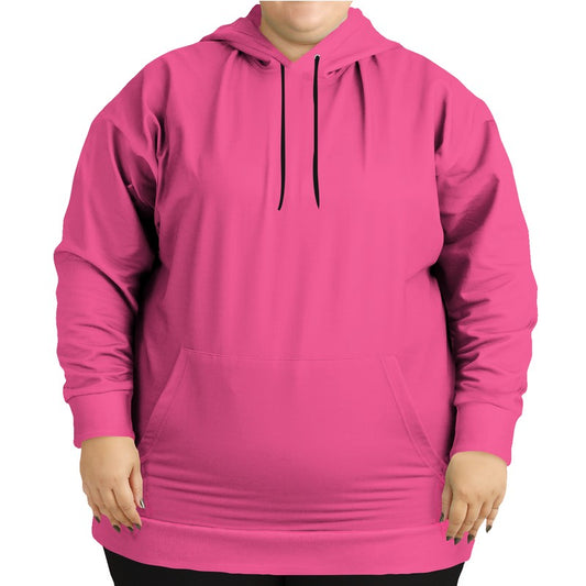 Light Clear Pink Hoodie PLUS (PI-CL-LI) - Woman Front PLUS