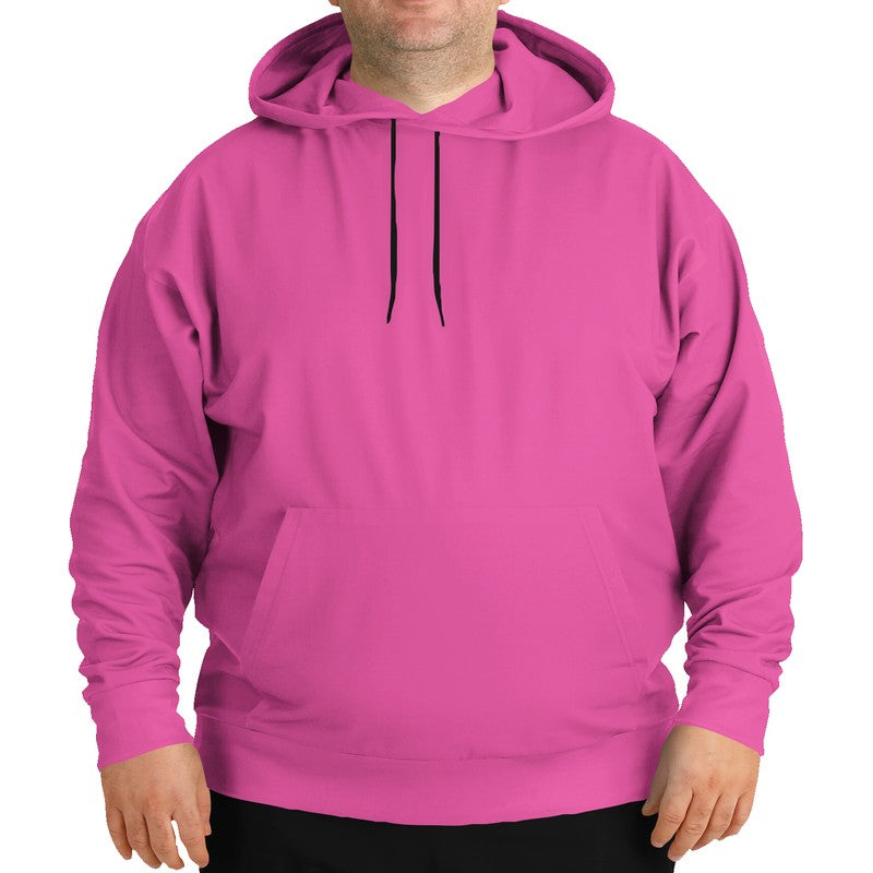 Light Clear Pink Hoodie PLUS (PIM1-CL-LI) - Man Front PLUS