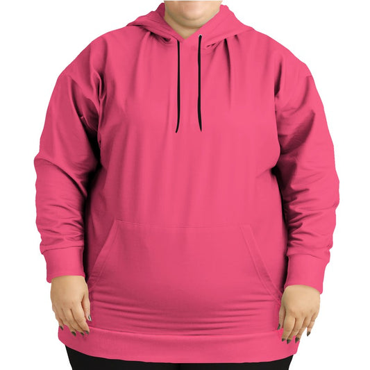 Light Clear Pink Hoodie PLUS (RPI3-CL-LI) - Woman Front PLUS